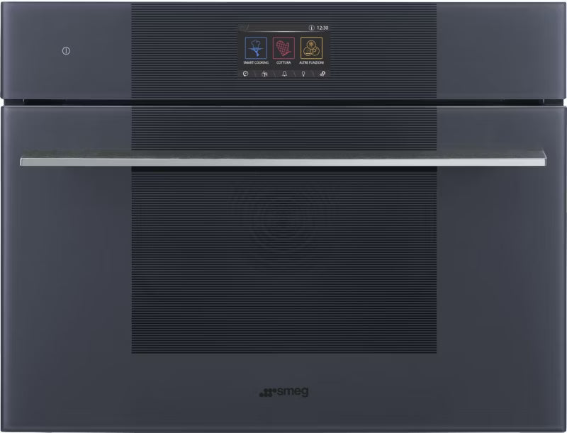 Kombiovn med Mikro SO4104M2PG 60 cm Grå