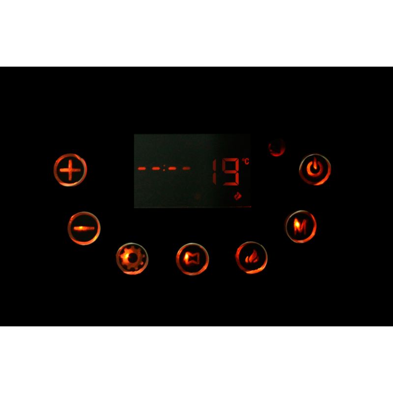 Elektrisk pejs 1800 W lodret