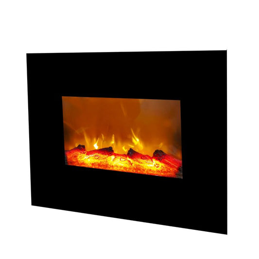 Flad elektrisk pejs 1800 W
