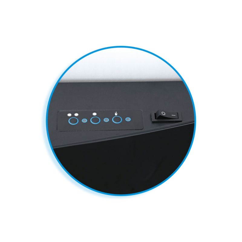 Elektrisk pejs 2000 W