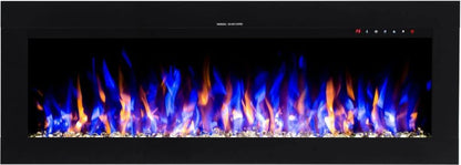 Elektrisk Pejs Diamond 153 152x45 cm Sort