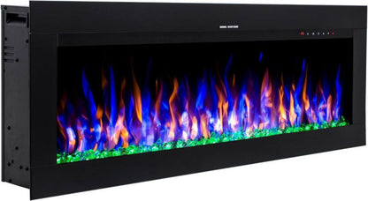 Elektrisk Pejs Diamond 165 cm Sort