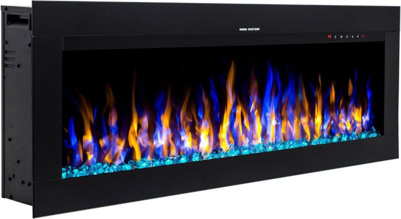 Elektrisk Pejs Diamond 165 cm Sort