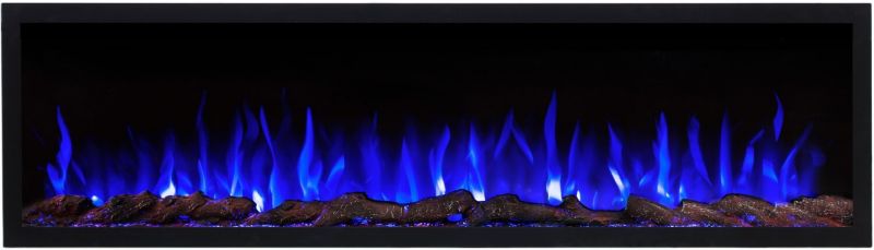 Elektrisk Pejs Pride S153 152x42 cm Sort