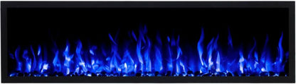 Elektrisk Pejs Pride S153 152x42 cm Sort