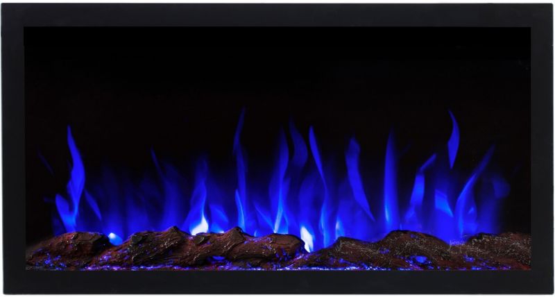 Elektrisk Pejs Pride S92 92x42 cm Sort Mat