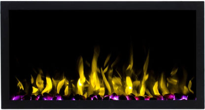 Elektrisk Pejs Pride S92 92x42 cm Sort Mat