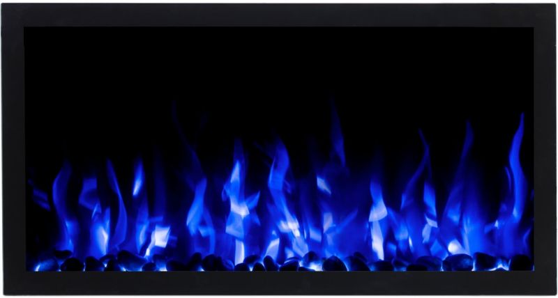 Elektrisk Pejs Pride S92 92x42 cm Sort Mat