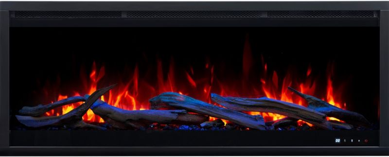 Elektrisk Pejs Royal 3D 100 cm Sort