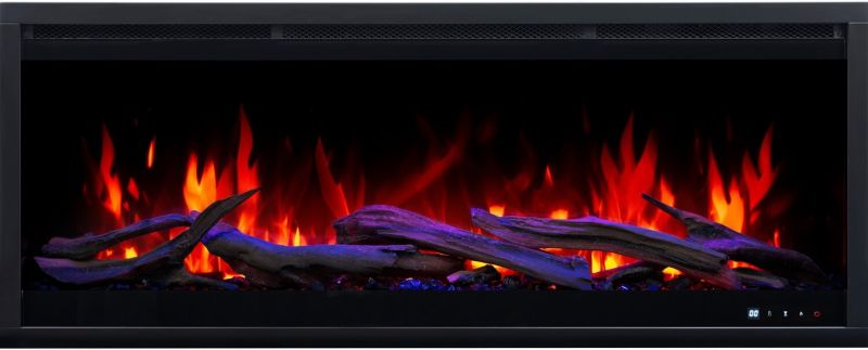 Elektrisk Pejs Royal 3D 100 cm Sort