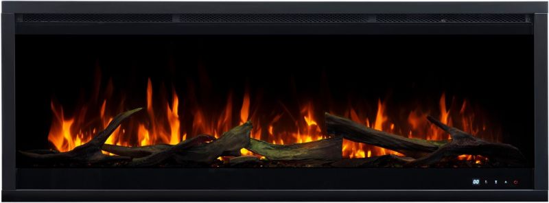Elektrisk Pejs Royal 3D 140 cm Sort