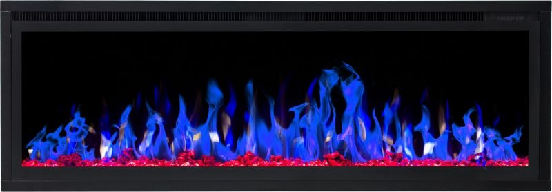 Elektrisk Pejs Royal 50 126 cm Sort LED