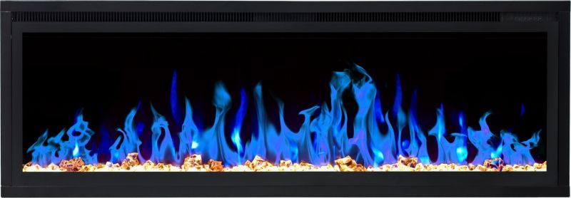 Elektrisk Pejs Royal 50 126 cm Sort LED