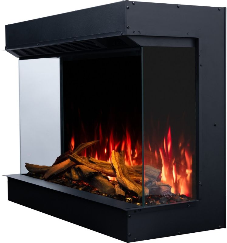 Elektrisk Pejs Superb 3D 100 103x65 cm Sort
