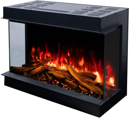 Elektrisk Pejs Superb 3D 100 103x65 cm Sort