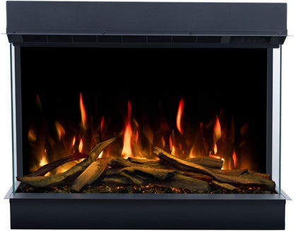 Elektrisk Pejs Superb 3D 100 103x65 cm Sort