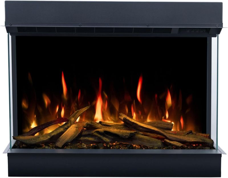 Elektrisk Pejs Superb 3D 100 103x65 cm Sort