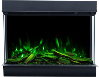 Elektrisk Pejs Superb 3D 100 103x65 cm Sort
