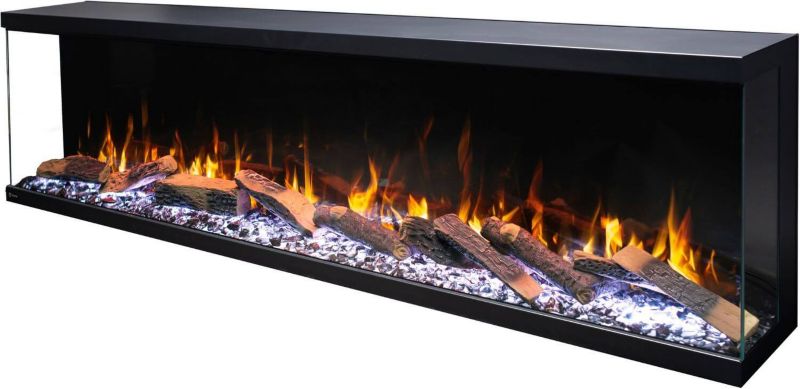 Elektrisk Pejs Unique 100 NH 100 cm Sort