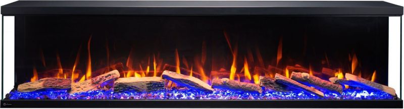 Elektrisk Pejs Unique 100 NH 100 cm Sort