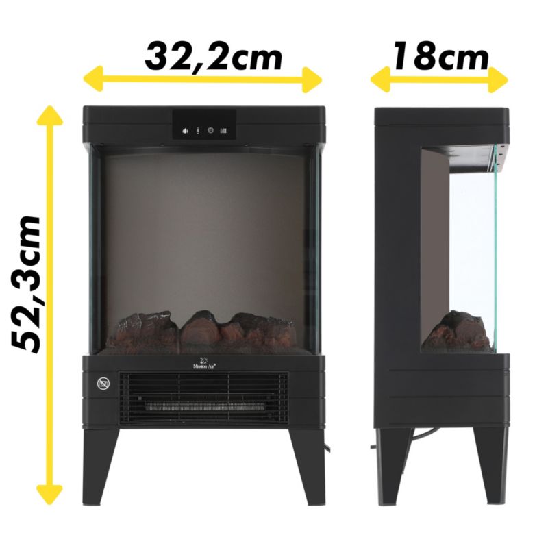 Elektrisk Kamin Aspen 2000W