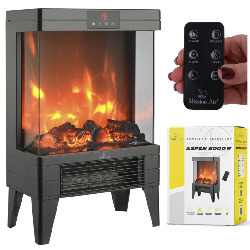 Elektrisk Kamin Aspen 2000W