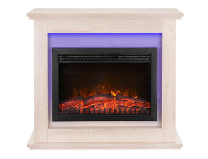Elektrisk Kamin Cloe 98x80 cm Sonoma Eg