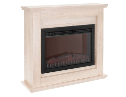 Ferretti Cloe Elektrisk Pejs med Sonoma Eg Portal – Hyggelig LED Flammeeffekt