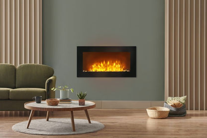 Elektrisk pejs FERRETTI Elena halvrund LED 71 cm - 1 stk