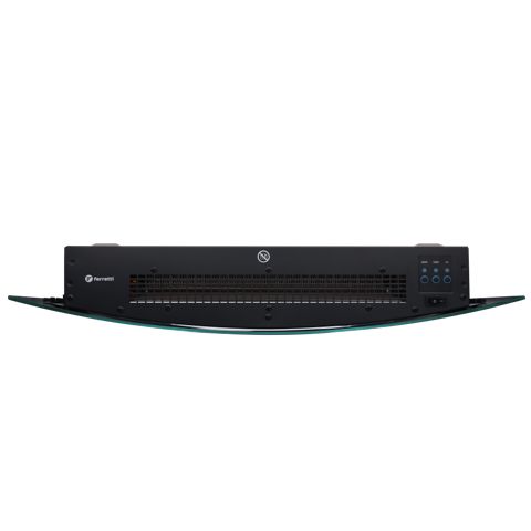 Elektrisk pejs FERRETTI Elena halvrund LED 71 cm - 1 stk