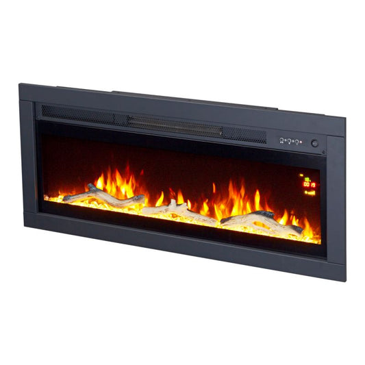 GoodHome Long indsats elektrisk pejs 2000 W
