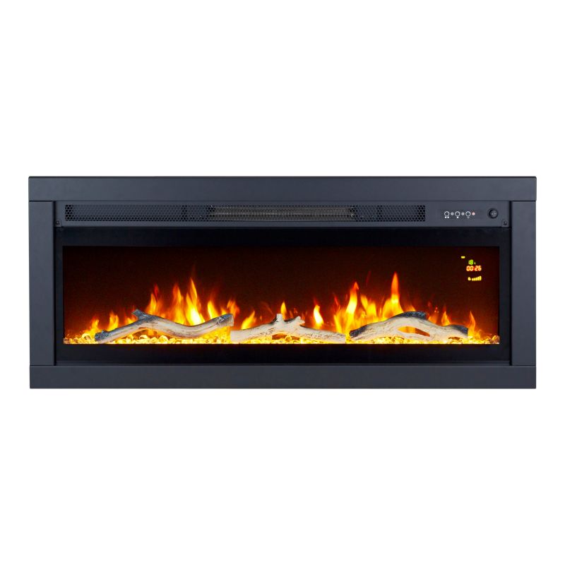 GoodHome Long indsats elektrisk pejs 2000 W