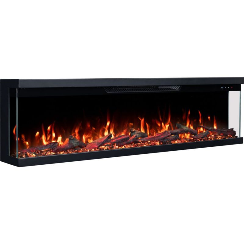 Elektrisk Pejs Unity 183 LED Sort 183 cm
