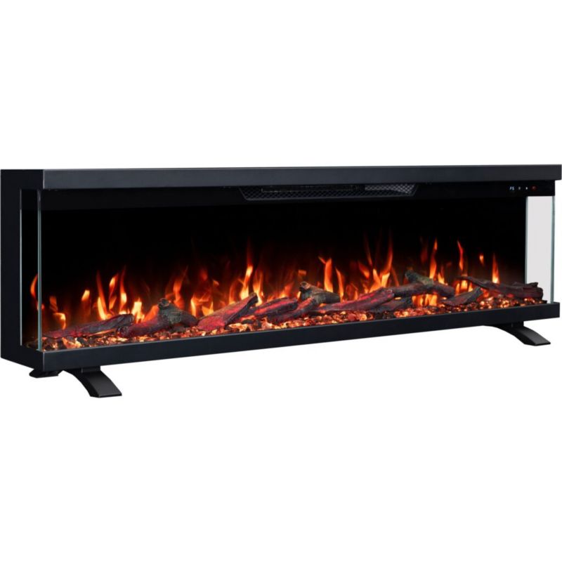 Elektrisk Pejs Unity 183 LED Sort 183 cm