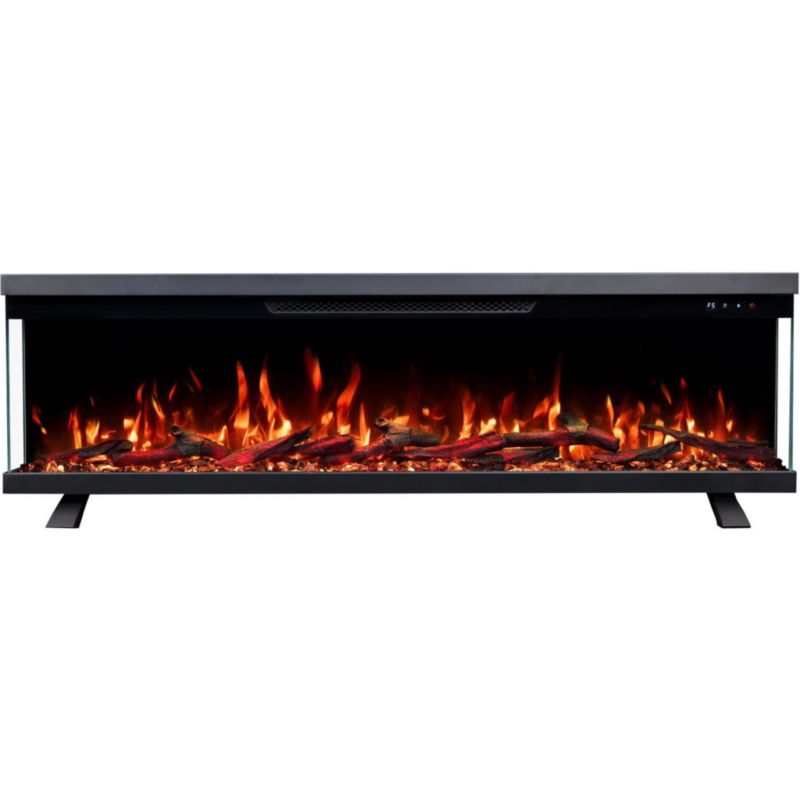 Elektrisk Pejs Unity 183 LED Sort 183 cm