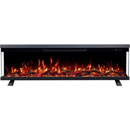 Elektrisk Pejs Unity 183 LED Sort 183 cm