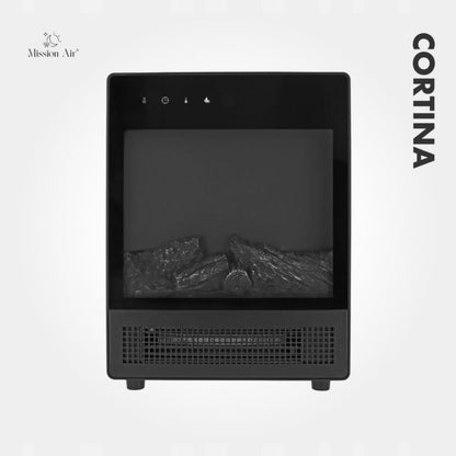 Elektrisk Kamin Cortina 2000W Sort