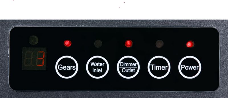 Ferretti Etna Hvid Elektrisk Damppejs Portal med Realistisk 3D Flamme