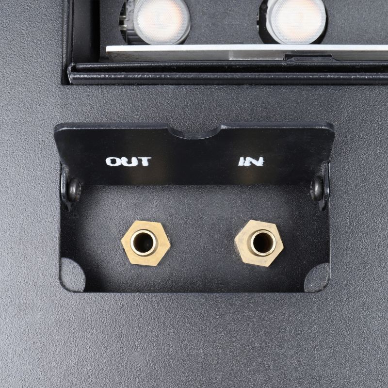 Ferretti Etna Hvid Elektrisk Damppejs Portal med Realistisk 3D Flamme