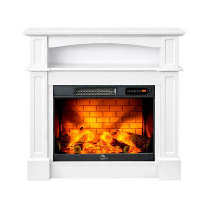 Elektrisk Pejs Sifora 2000 W 80,5x81 cm Hvid