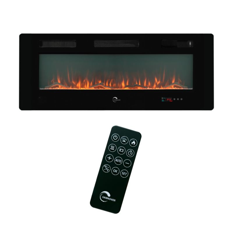 Elpejs Valtaia 127 cm 2000 W Sort