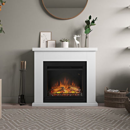 Elektrisk Kamin Frode 99x88,3 cm Hvid