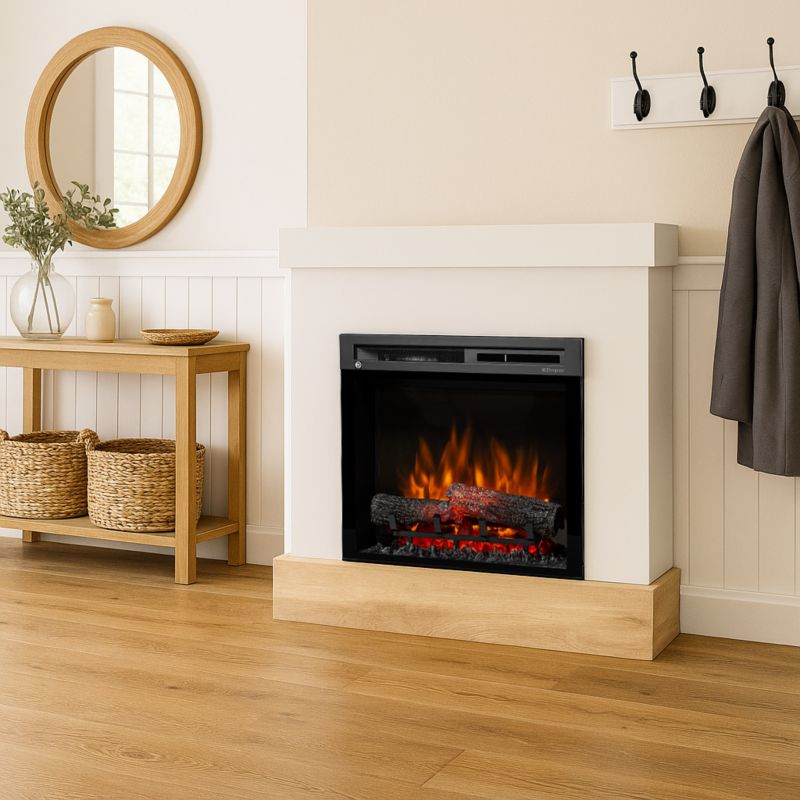 Elpejs Diro 23" XHD 90x93 cm Hvid Sonoma Eg
