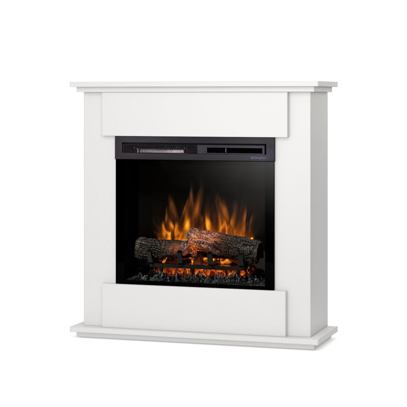 Elektrisk Pejs Fonte 23" XHD 1400W Hvid