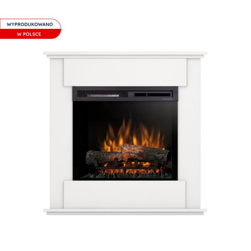 Elektrisk Pejs Fonte 23" XHD 1400W Hvid