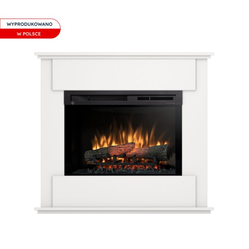 Elektrisk Pejs Fonte 26" XHD 1400W Hvid