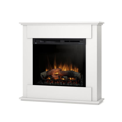 Elektrisk Pejs Fonte 28" LED 1400W Hvid