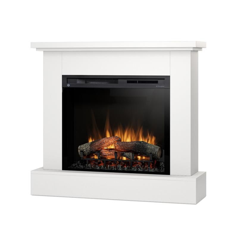 Elektrisk Pejs Jukon 28" XHD 1400W Hvid Mat