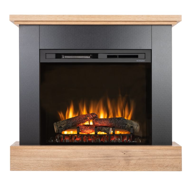 Elektrisk Pejs Jukon 28" XHD LED 1400W Lys Eg