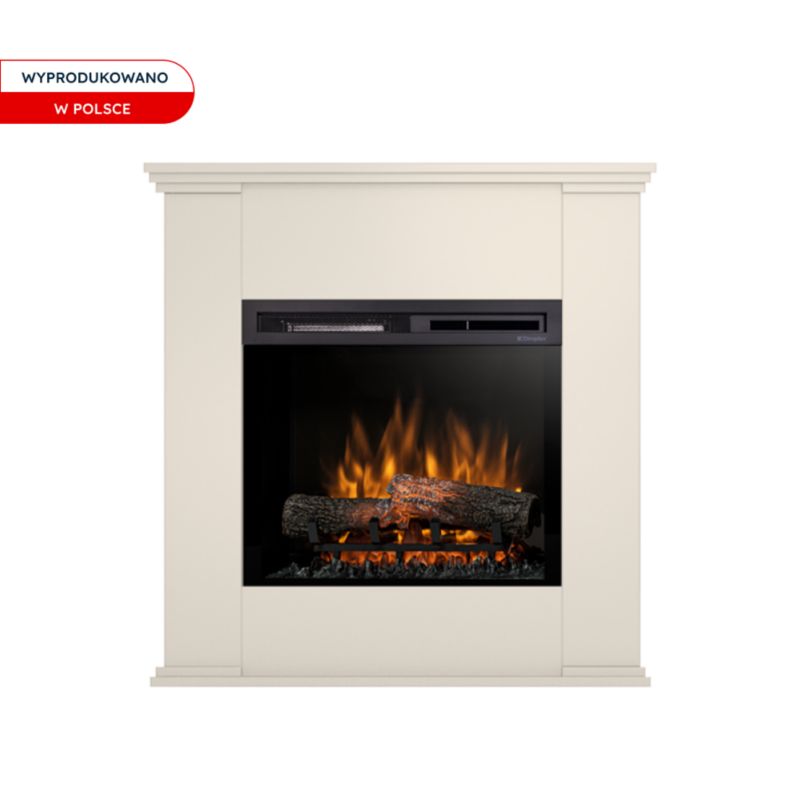 Elektrisk Pejs Kelia 23" XHD 1400W Beige | 5905317801751